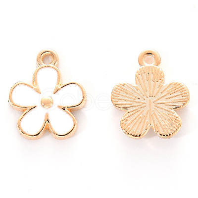 Alloy Enamel Charms ENAM-R059-02C-RS-1