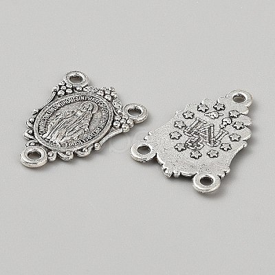 Zinc Alloy Chandelier Component Links LS-FIND-WH20007-101A-AS-1