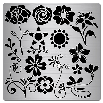 Stainless Steel Cutting Dies Stencils DIY-WH0238-011-1