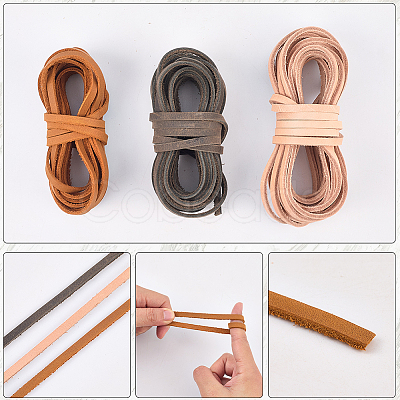 5M Flat Cowhide Leather Cords WL-GF0001-27C-01-1
