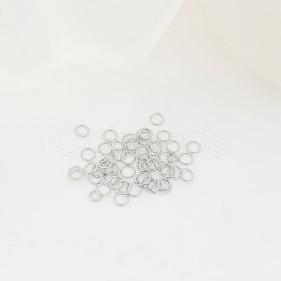 50Pcs Brass Open Jump Rings PW-WG80FA8-08-1