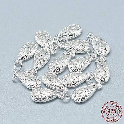 925 Sterling Silver Pendants X-STER-T002-51S-1