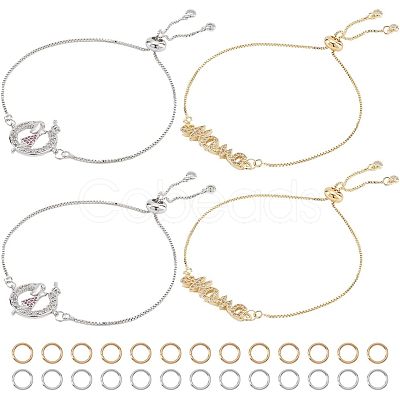 12Pcs Brass Box Chain Bracelet KK-NB0002-62-1