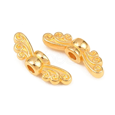 Tibetan Style Alloy Fairy Wing Beads LS-TIBEB-6007-G-LF-1
