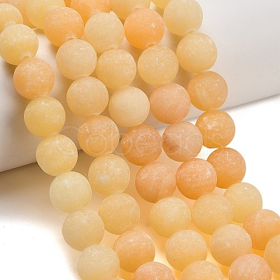 Natural Yellow Calcite Beads Strands GG-CBAA3AB-01-12mm-1