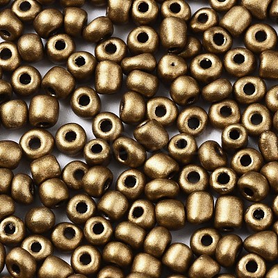 6/0 Glass Seed Beads SEED-S058-A-F215-1