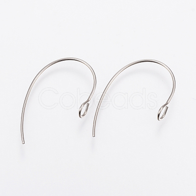 Tarnish Resistant 304 Stainless Steel Earring Hooks X-STAS-F148-05P-1