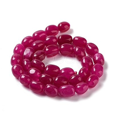 Natural White Jade Beads Strands X-G-E614-B01-04-1