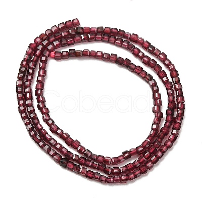 Grade A Natural Garnet Beads Strands G-P457-B01-39-1