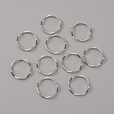 Brass Linking Rings KK-WH0046-61P-1