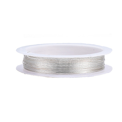 Round Copper Jewelry Wire CWIR-Q006-0.4mm-S-1