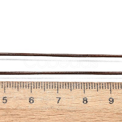 Brass Round Snake Chain Necklace Making LS-KK-F763-07R-1