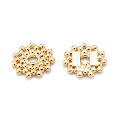 Brass Spacer Beads KK-K251-15G-1