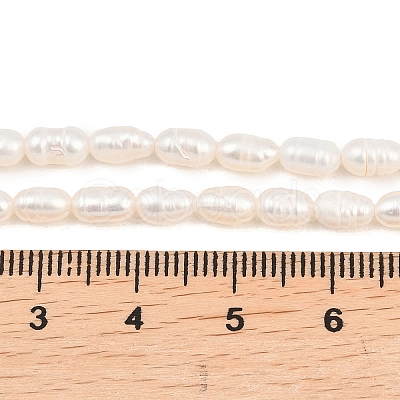 Natural Cultured Freshwater Pearl Beads Strands PEAR-F020-08-1