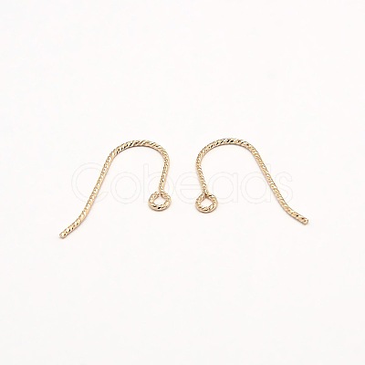 Yellow Gold Filled Earring Hooks X-KK-A130-04-1