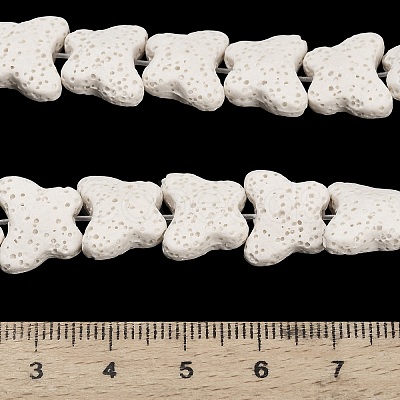 Natural Lava Rock Beads Strands G-G347-02L-1