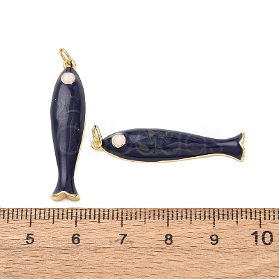 Brass Pendants X-KK-D019-29C-07G-1