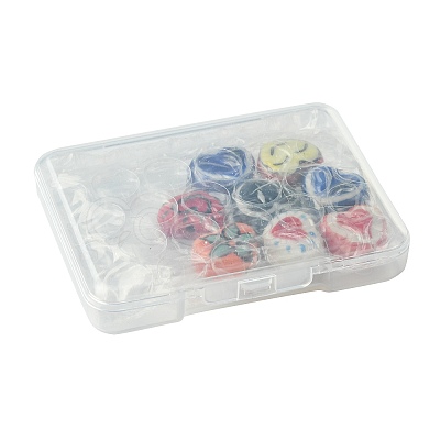 8Pcs Handmade Porcelain Beads PORC-FS0001-48-1
