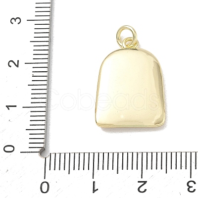Printed Brass Pendants KK-CBA9B3D-02G-06-1