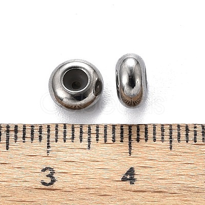 304 Stainless Steel Beads STAS-S103-18B-P-1