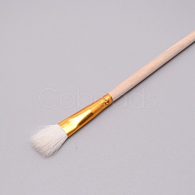 Wooden Paint Brush AJEW-WH0237-08C-1