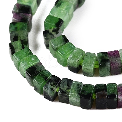 Natural Ruby in Zoisite Beads Strands G-N342-71-1