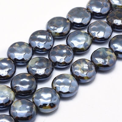 Handmade Eco-Friendly Porcelain Beads PORC-P027-B03-1