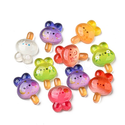 Luminous Resin Cabochons X-CRES-M020-04-1
