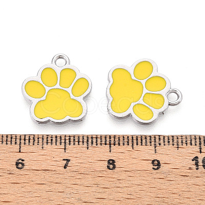 Alloy Enamel Pendants X1-ENAM-YW0006-01P-03-1