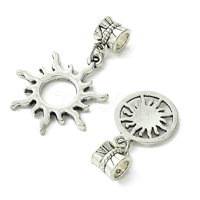 Tibetan Style Alloy Pendants PALLOY-FS00001-1