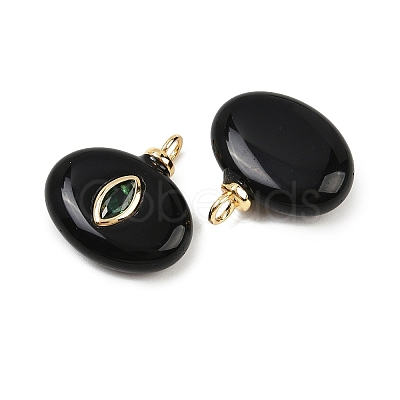 Natural Black Onyx(Dyed & Heated) Pendants LS-KK-B157-42H-10-1