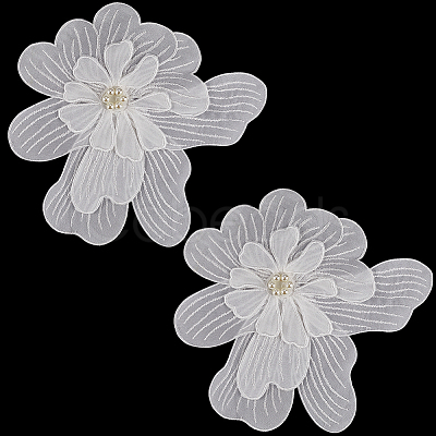 Ppolyester Thread Iron on/Sew On Patches PATC-WH20007-07B-1