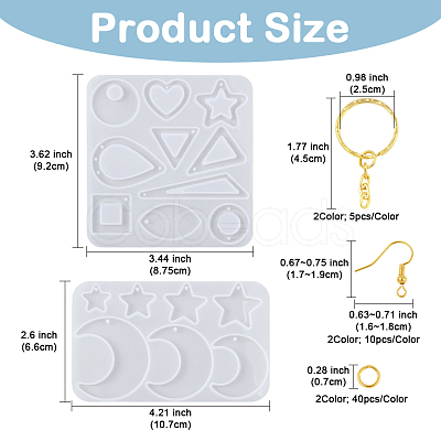 DIY Jewelry Making Finding Kits DIY-FS0008-43-1