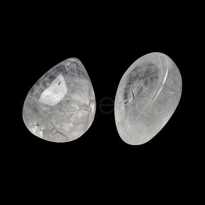 Natural Quartz Crystal Cabochons G-Q173-02B-15-1