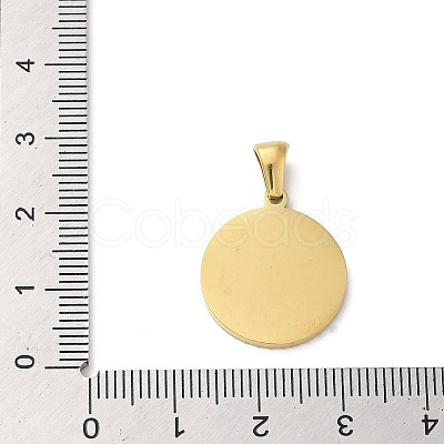 Ion Plating(IP) 304 Stainless Steel Pendants STAS-I204-X-G-1