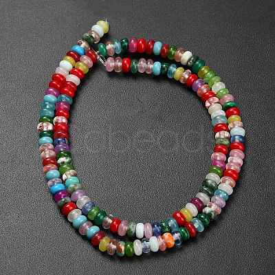 Natural White Jade Beads Strands G-L635-A02-4x2mm-03-1