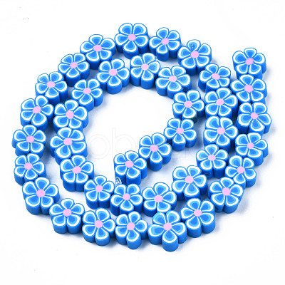 Handmade Polymer Clay Bead Strands CLAY-N011-48A-03-1
