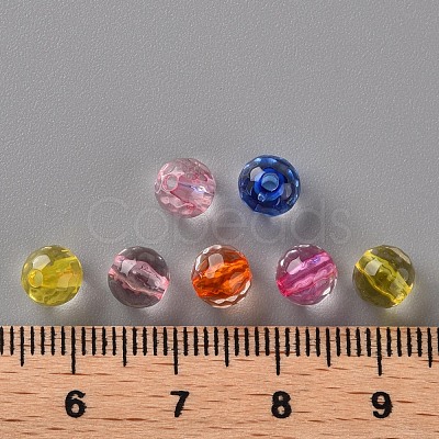 Transparent Acrylic Beads TACR-S154-11A-1