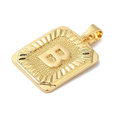 Rack Plating Brass Pendants KK-B092-42G-B-1