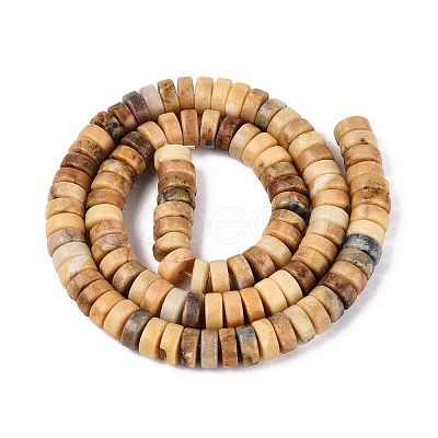 Natural Huanglong Jade Beads Strands G-N367-03A-03-1