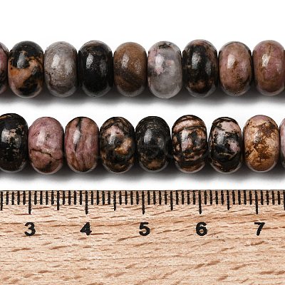 Natural Rhodonite Beads Strands G-A280-A21-03-1