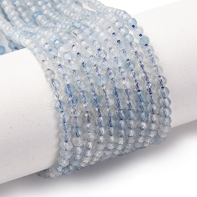 Natural Aquamarine Beads Strands G-F509-02-2mm-1