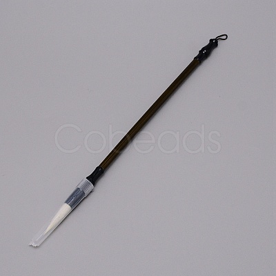 Wooden Chinese Calligraphy Drawing Brush Pen TOOL-WH0132-70A-1
