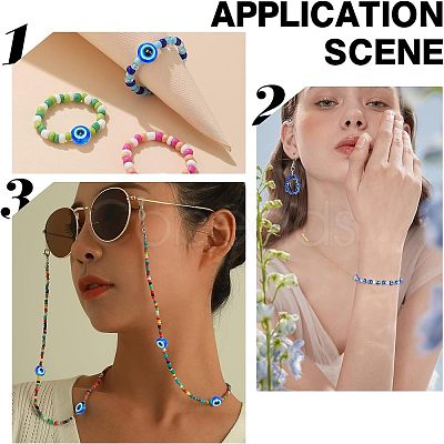 720Pcs 24 Style Resin Beads RESI-NB0001-48-1