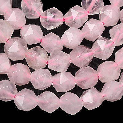 Natural Rose Quartz Beads Strands G-Z119-A41-01-1