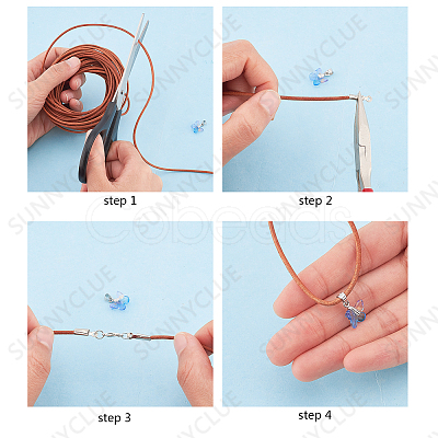 DIY Necklace Making Kits DIY-SC0011-39-1
