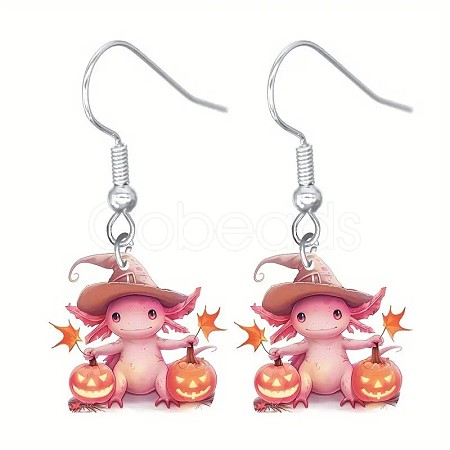 Acrylic Dangle Earrings FS-WG2DB4D-09-1