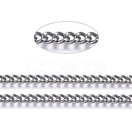 Brass Twisted Chains CHC-S104-B-1