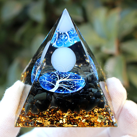 Orgonite Pyramid Resin Energy Generators PW-WG94568-02-1
