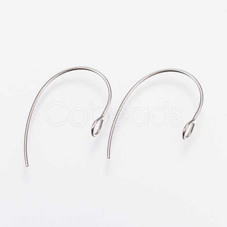 Tarnish Resistant 304 Stainless Steel Earring Hooks X-STAS-F148-05P-1
